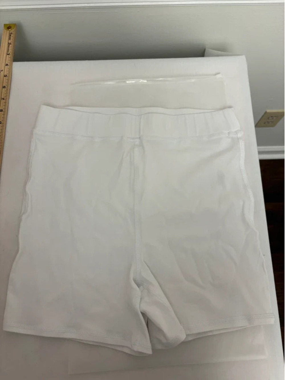 Free People Movement White Bubble Hem Dress & Shorts Set Large NWT - Picture 6 of 10